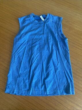 Lululemon Blue Athletic Sleeveless Tank Top Small